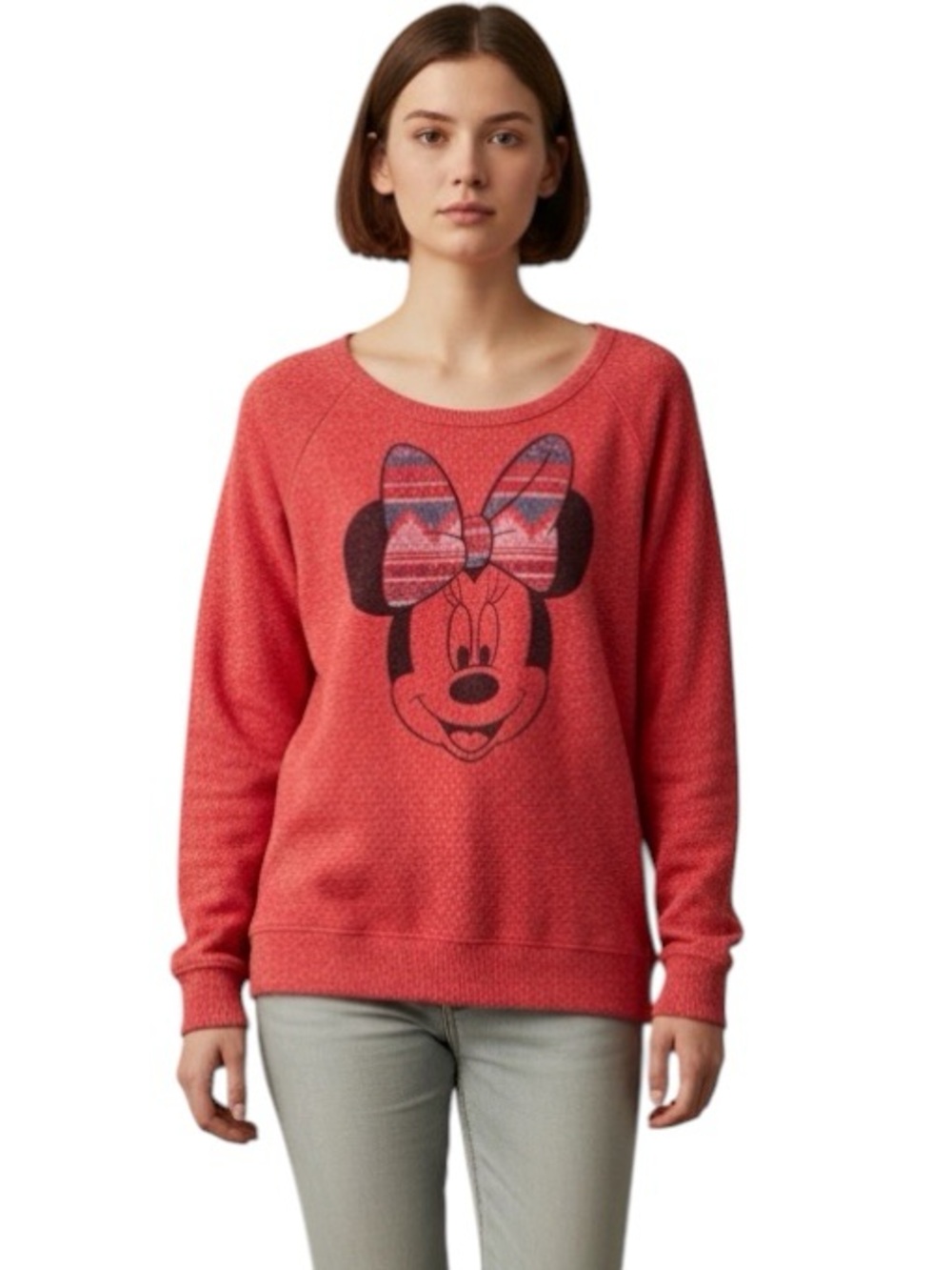 DISNEY PARKS Minnie Mouse Holiday Top